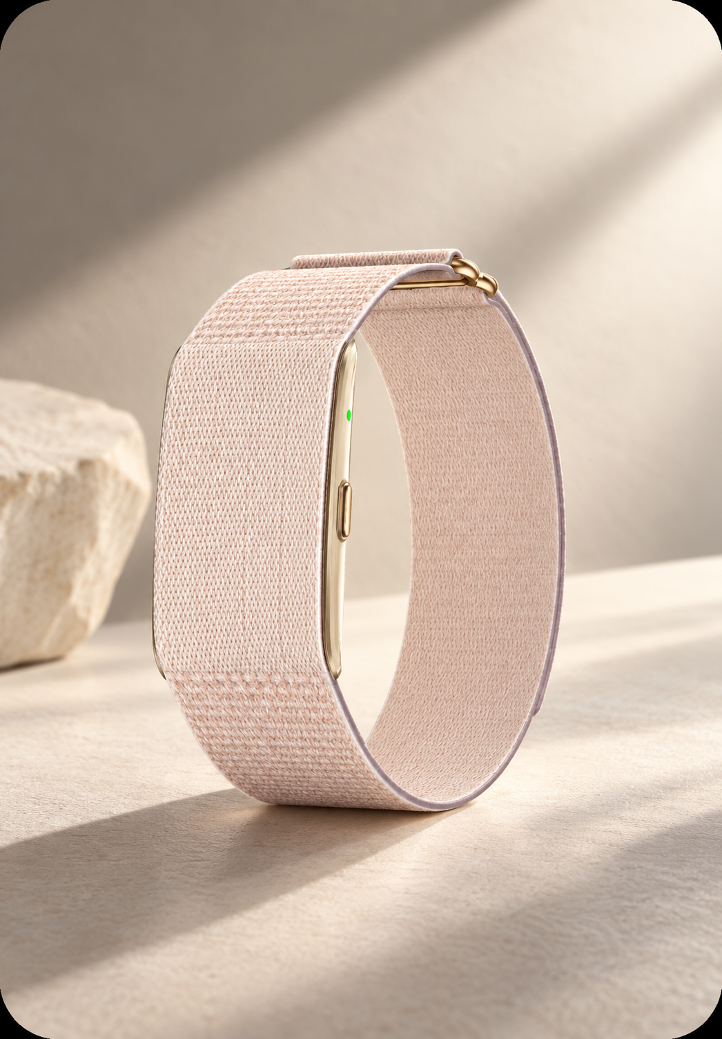 FitPeo Band in a light finish